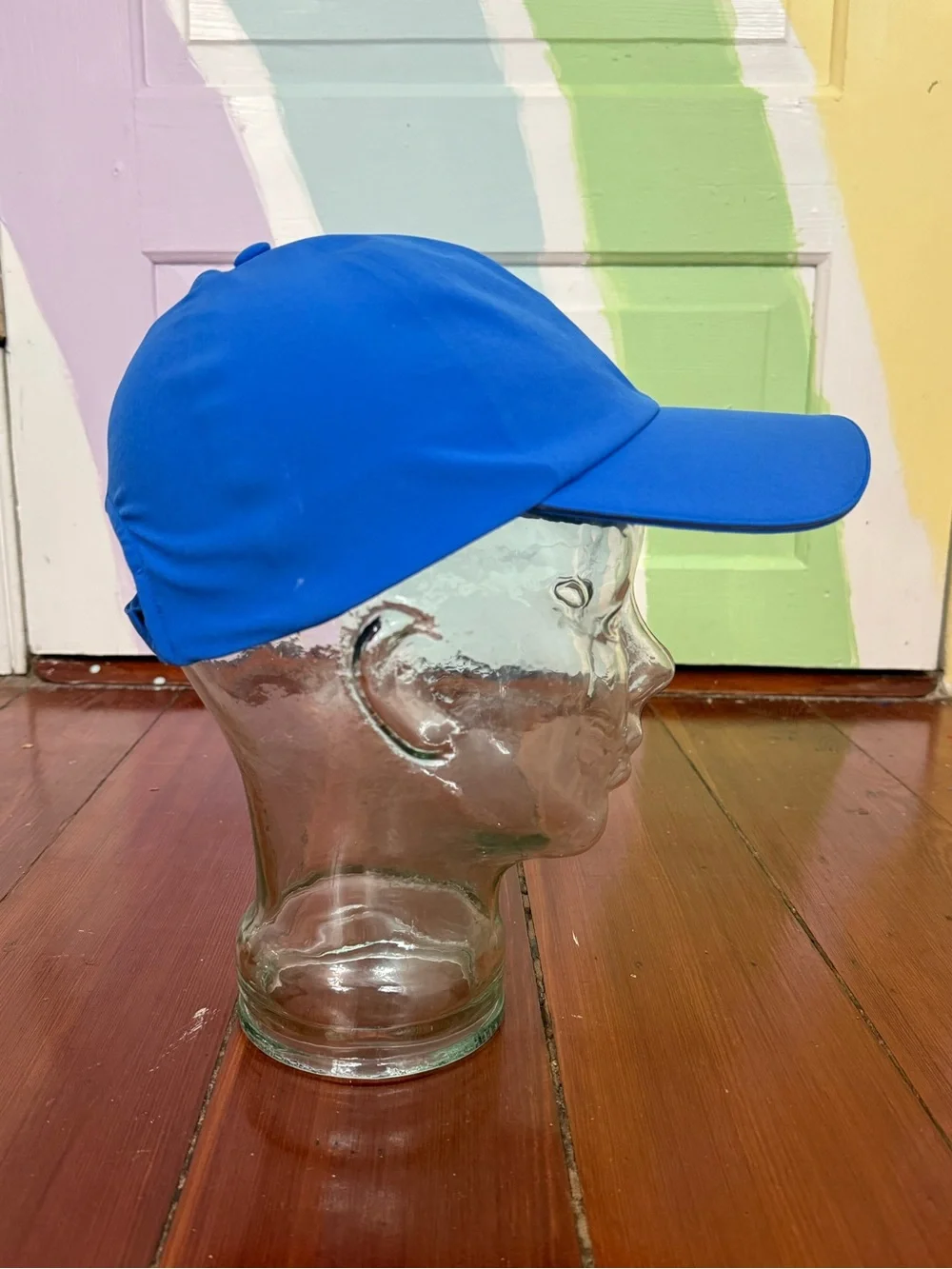 Lululemon Fast and Free Reflective Running Hat Bright Blue Sz OS 💚🍄